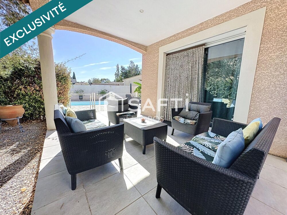 Vente Maison ? MONTADY – Maison familiale T5 avec piscine, cuisine d'été & boulodrome Montady