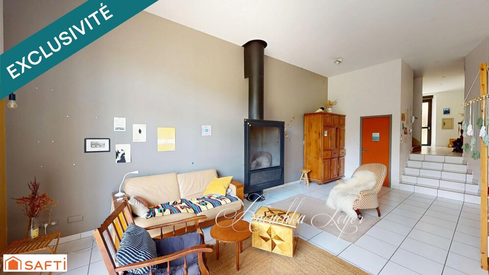 Maison familiale en pierres au coeur de Saint-Macaire