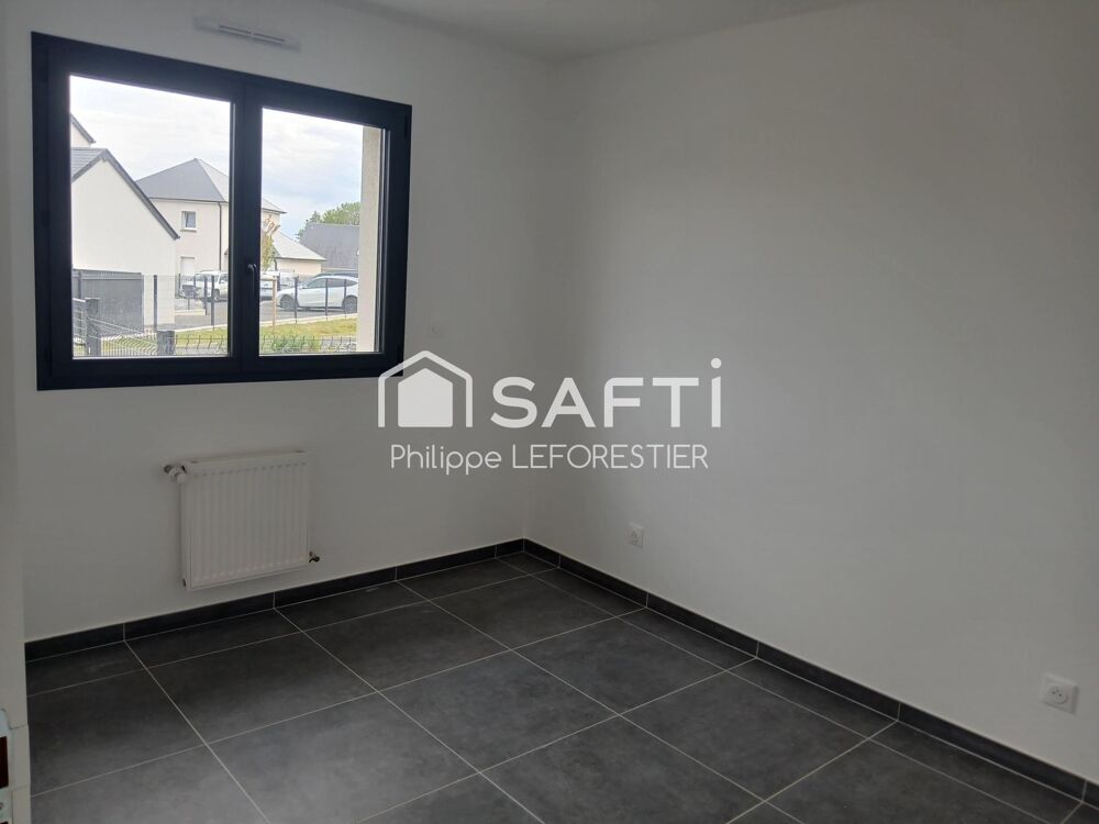 Pavillon plain pied neuf avec combles amégeables.