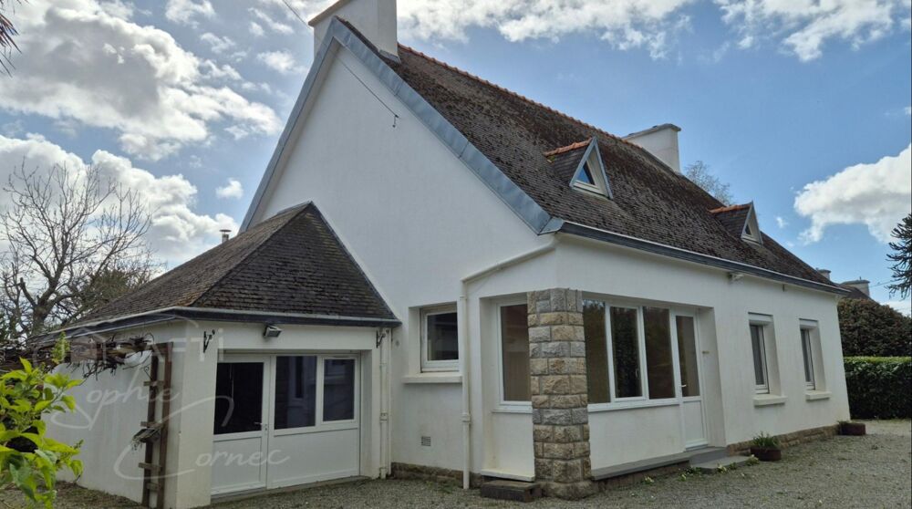 Maison de plain-pied 100m² à l'entrée de Gouesnach, 2 chambres