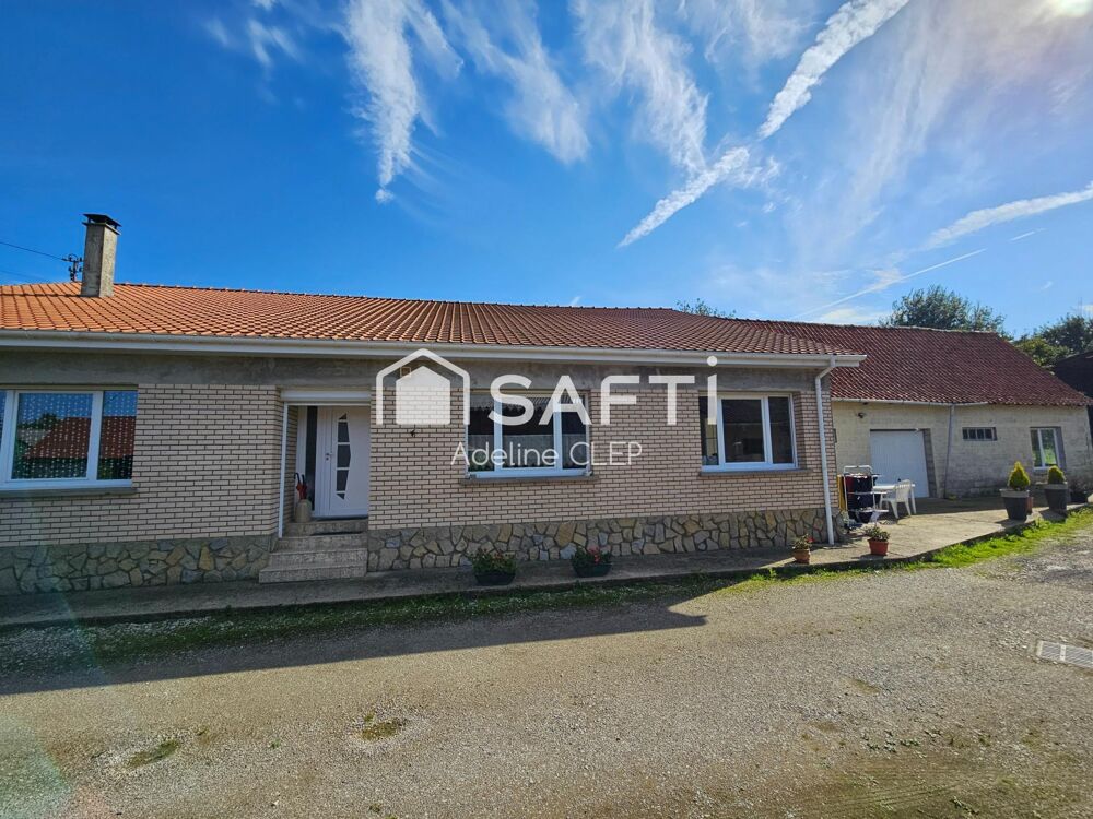 Vente Maison Maison de plain-pied, dépendances et hangar Hucqueliers