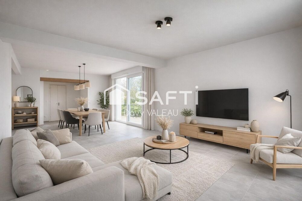 Maison 4 chambres de 95m² sur 2200m² de terrain