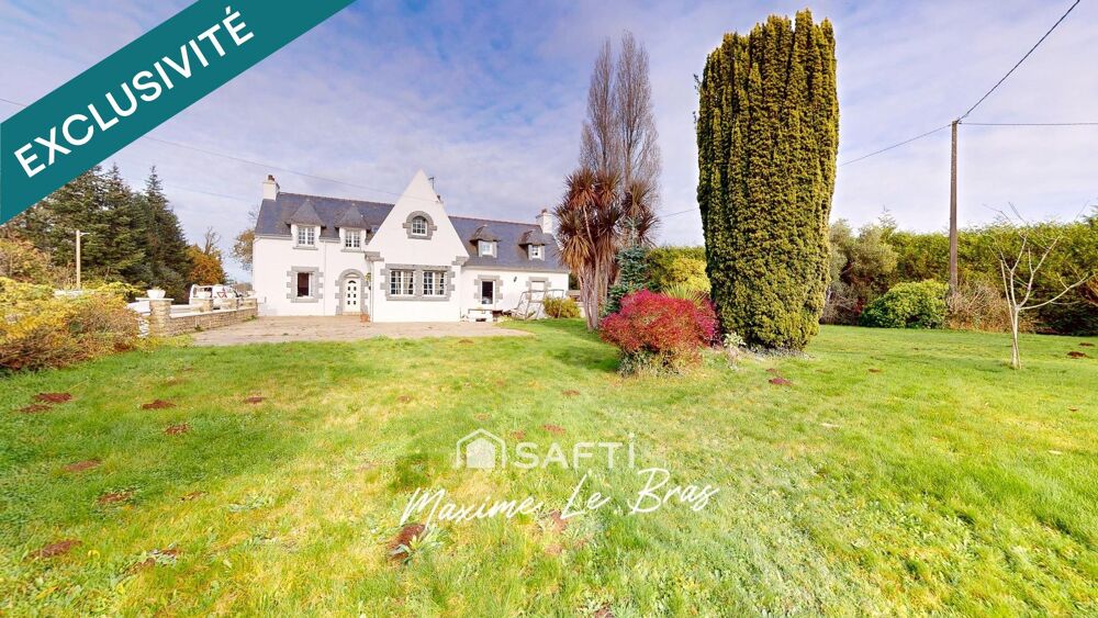 Vente Maison Maison 7 pièces 153 m2 Grand terrain et garages Pont-aven