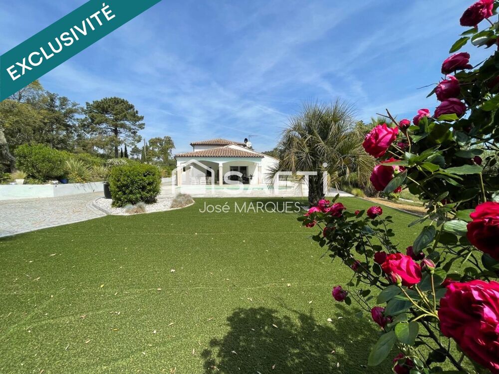 Villa contemporaine grand jardin domaine sécurisé