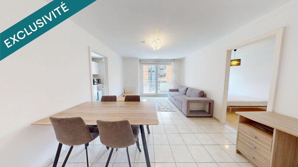Vente Appartement Mulhouse Nouveau Bassin – Appartement T2 de avec balcon, ascenseur et cave Mulhouse