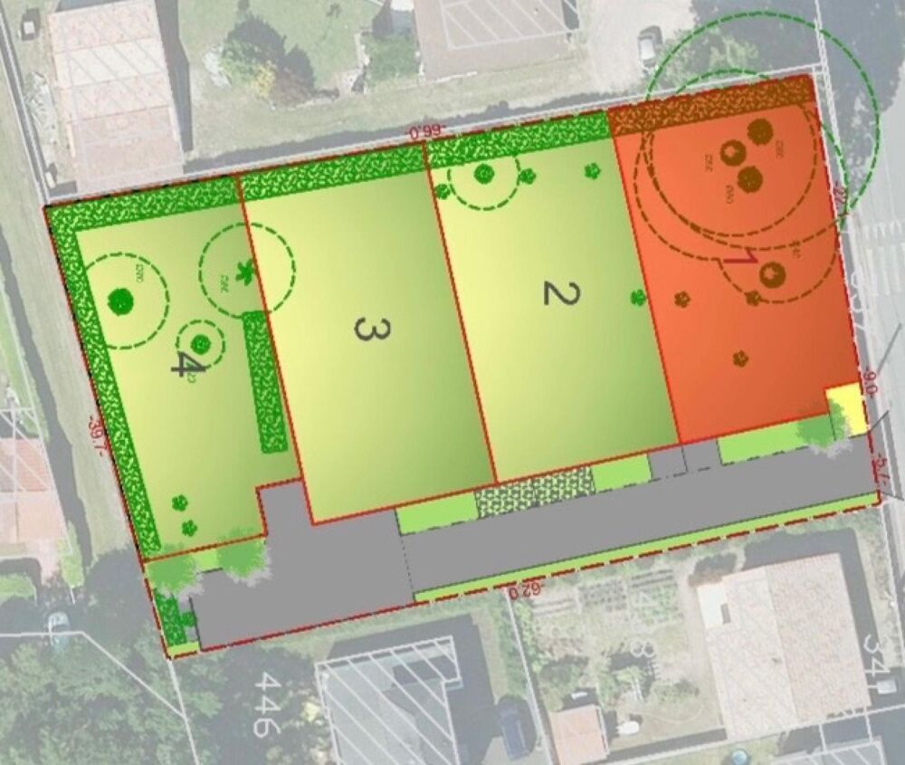 Vente Terrain TERRAIN VIABILISÉ DE 472 M2- MÉRIGNAC Merignac