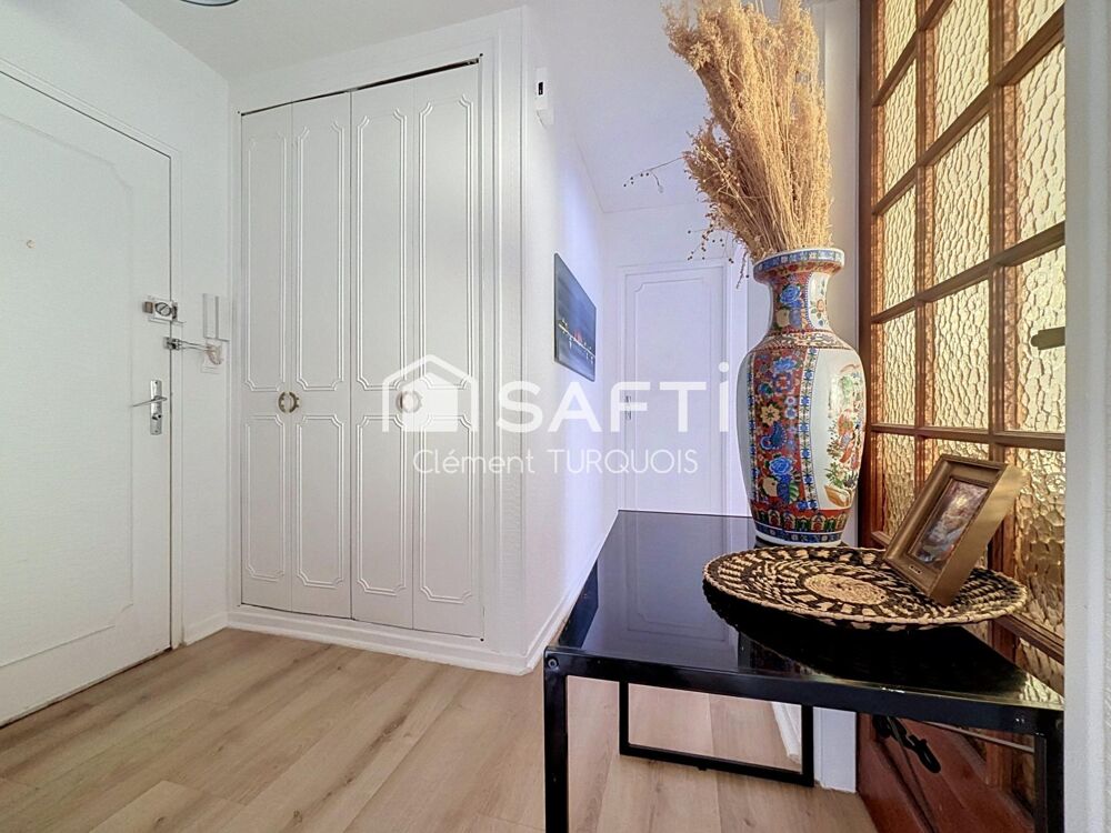 Appartement 84 m² avec 3 chambres, balcon, ascenseur