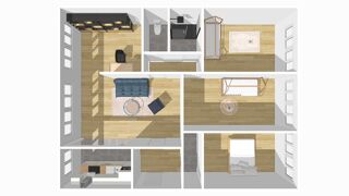  Appartement � vendre 3 pi�ces 76 m�