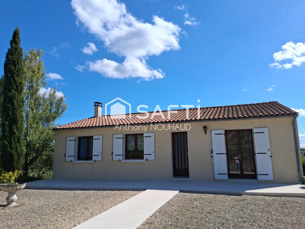 Vente Maison Maison avec 3 chambres, garage, Dépendance, terrain Arthenac