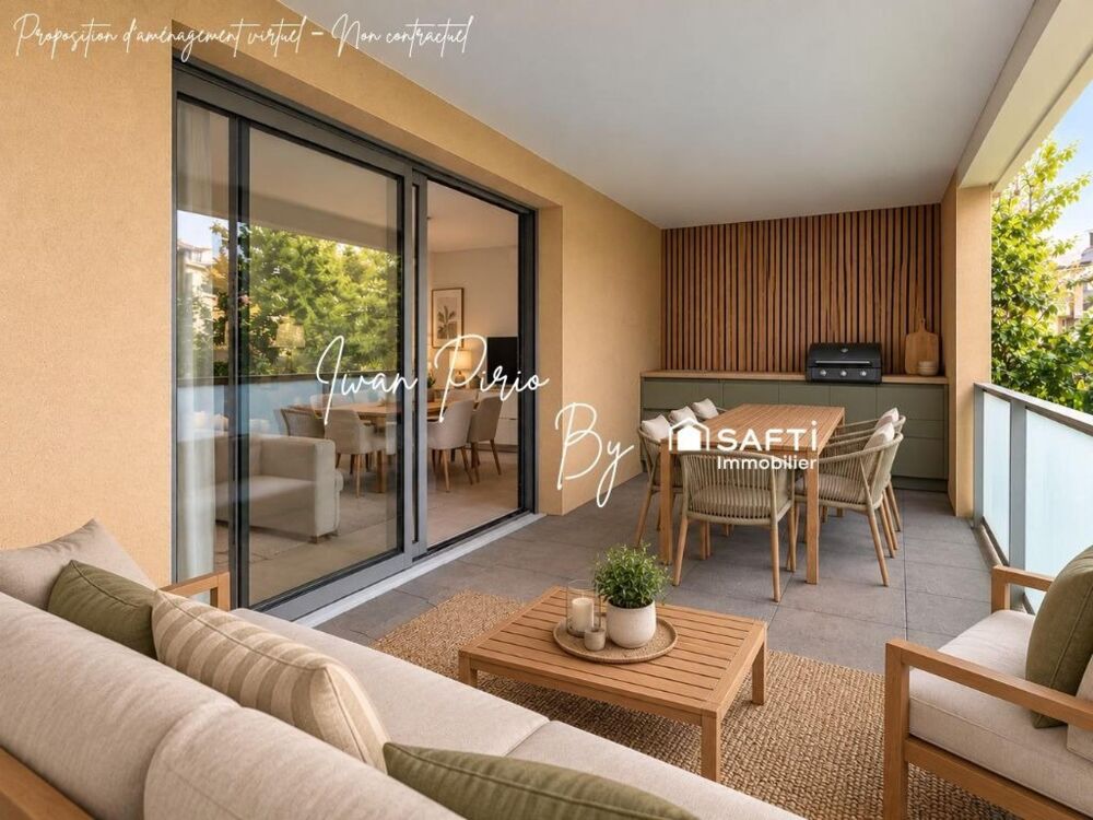 Vente Appartement Appartement 3 pièces avec terrasse sans vis-à-vis et garage fermé Betton