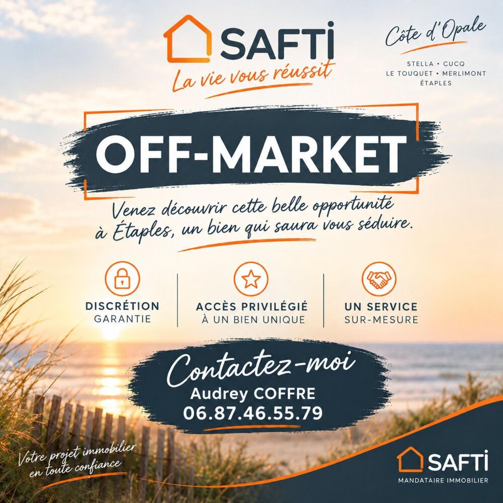 Vente Maison Villa 130 m2 avec 4 chambres Etaples
