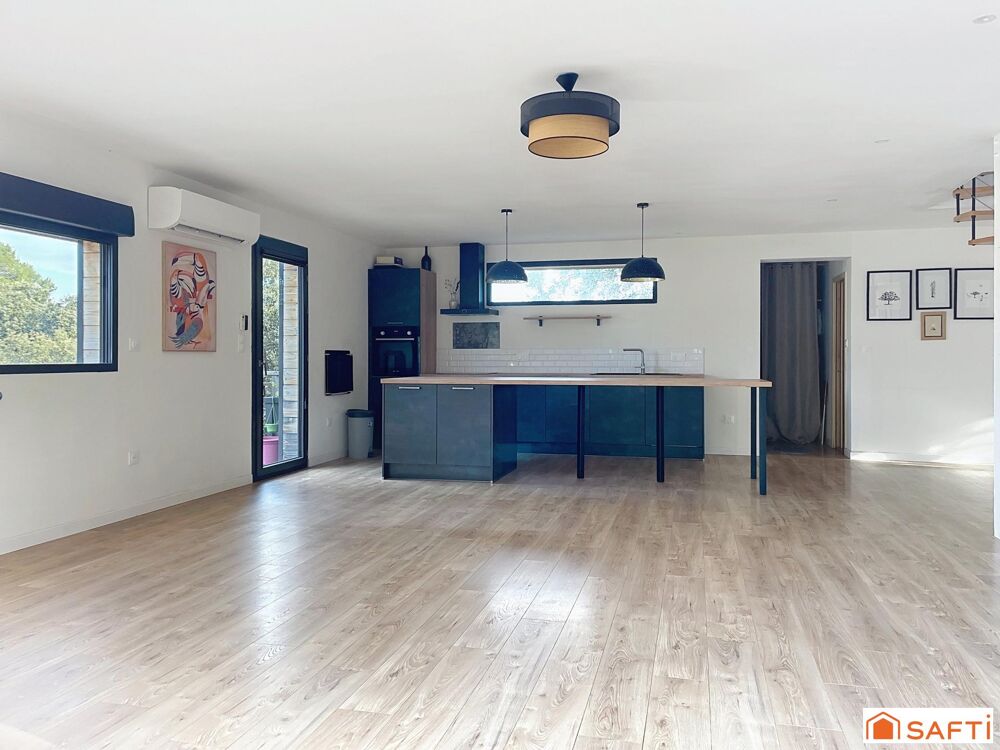 COLLIAS  Villa contemporaine en ossature bois  Un mode de vie au coeur de la nature  DPE A