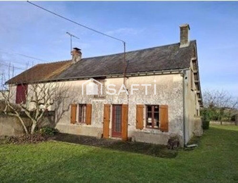 Vente Maison maison ancienne avec grand jardin et porche de 126m2 Marigny-marmande