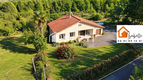   Maison traditionnelle de plain-pied avec extension possible, beau jardin, vue sur les Pyrénées. Maison - 4 pièce(s) - 77 m²