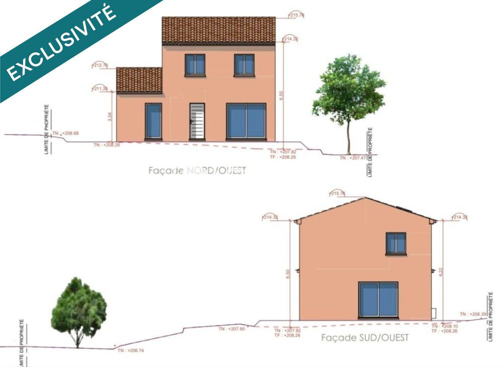 Villa à Vendre Ceyreste 4 Chambres 101,4m2 sur une parcelle de 800m2