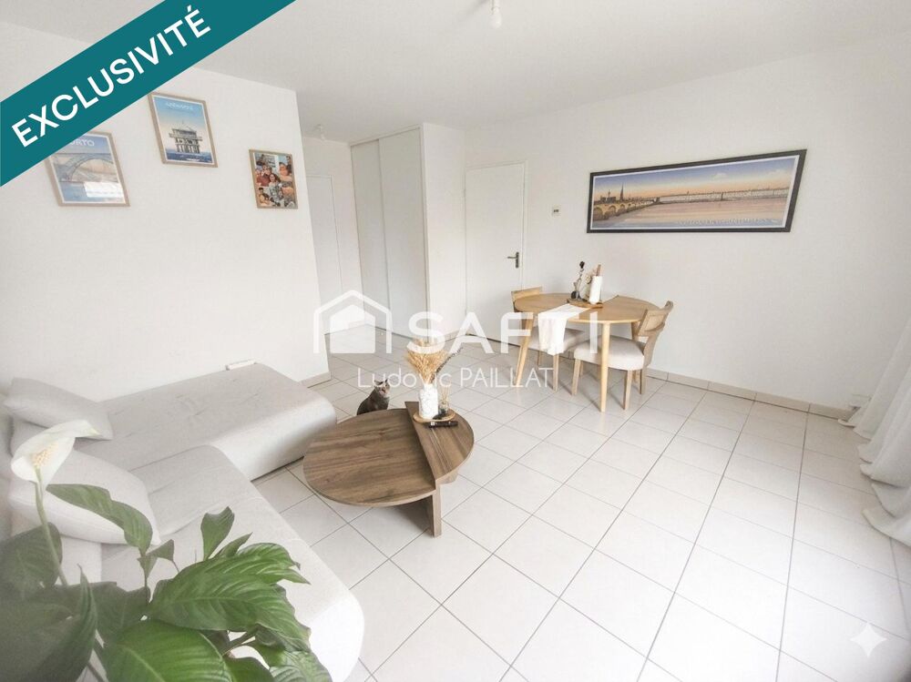 Vente Appartement T2 avec balcon, parking, calme et lumineux Parempuyre