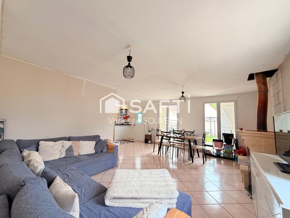 Maison T5 de plain pied sur 1340 m2 de terrain clos