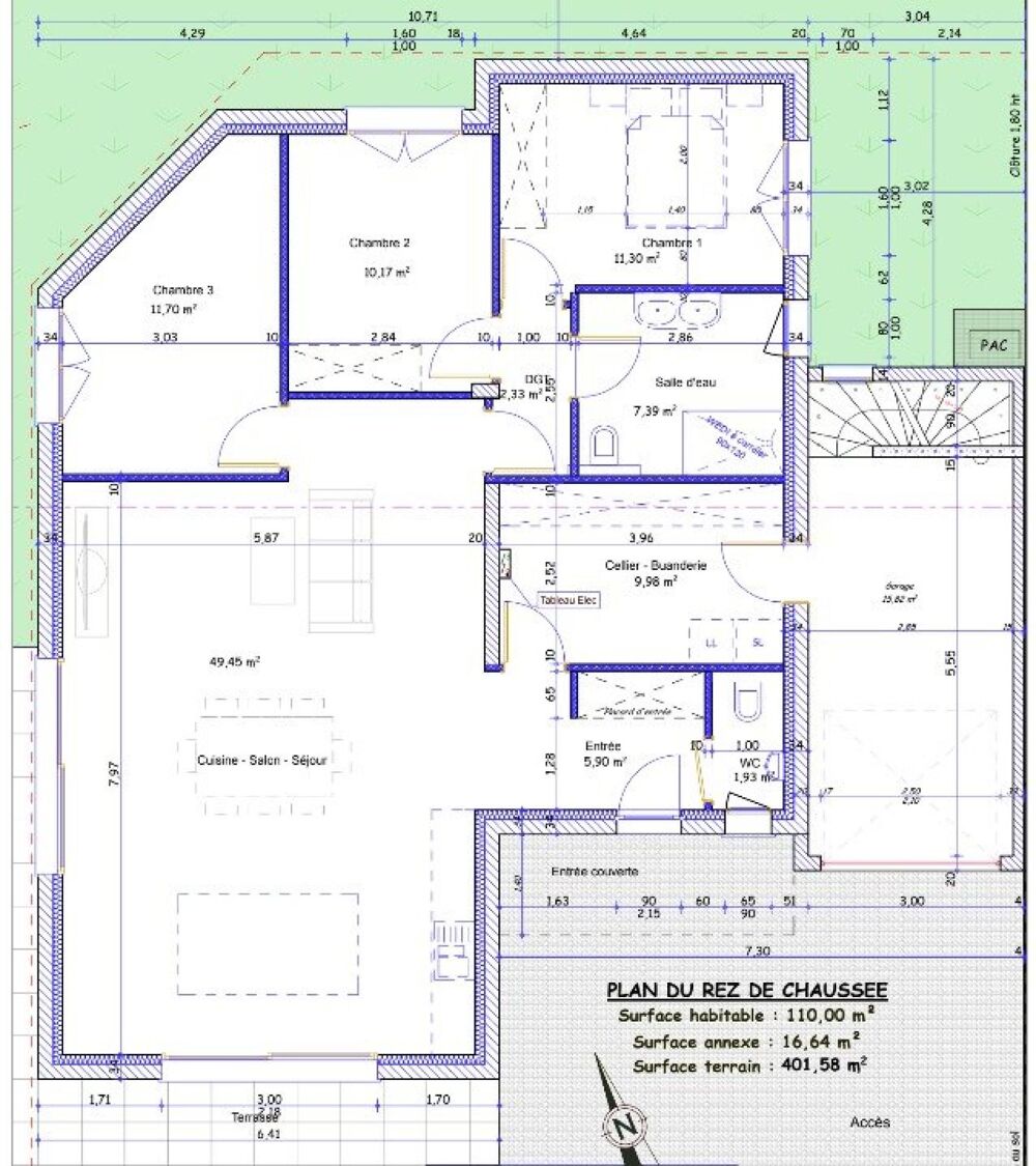 Superbe Maison neuve 110 m² - en clos et couvert - Livraison 2026
