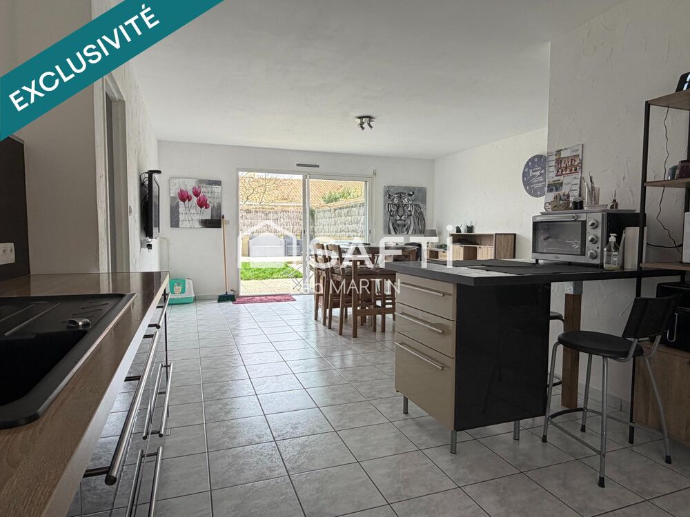 Vente Maison Pavillon plain pied - 75m2 - 2 chambres - garage Sevremoine