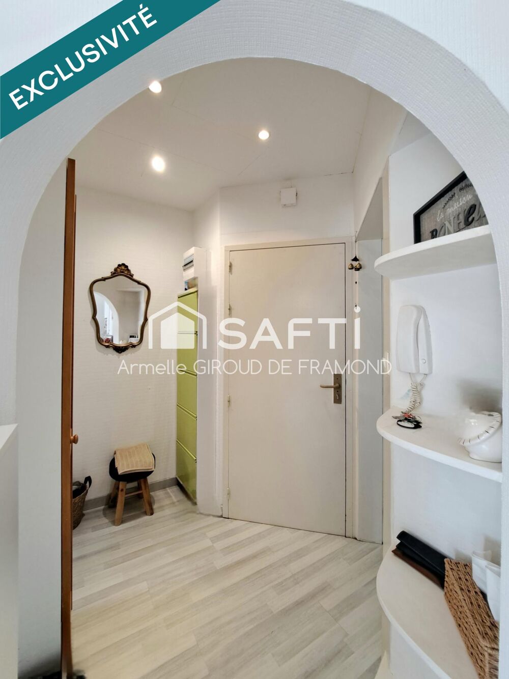Idéal investisseur! À Mulhouse, quartier Bel Air proche toute commodité, appartement loué 54 m2 avec place de stationnement et c