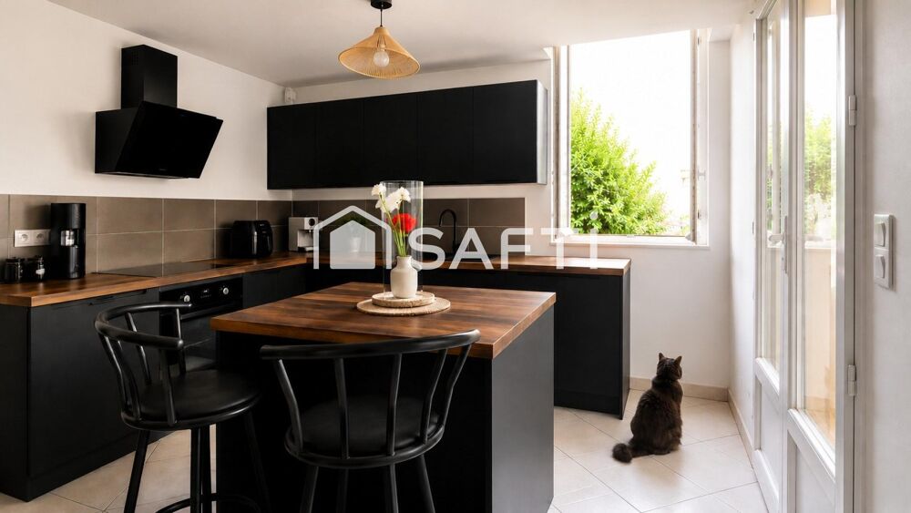 Maison de village, env. 125m2, 5p., 3 ch., garage