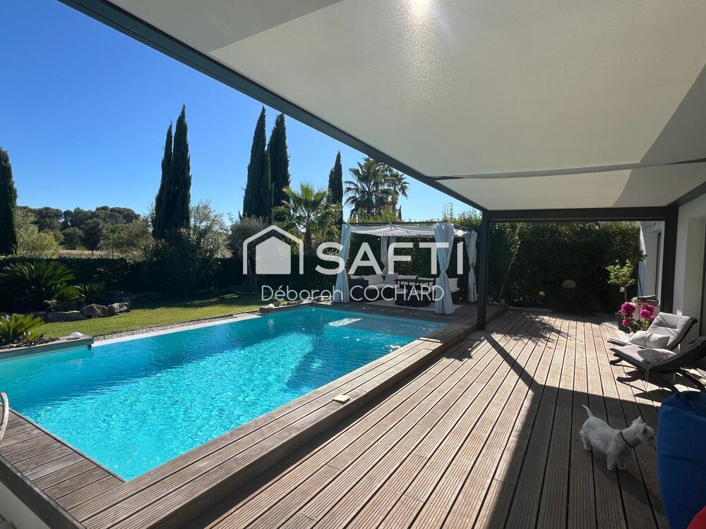 Vente Maison Maison contemporaine de plain-pied avec piscine à débordement – Produit exceptionnel Jacou