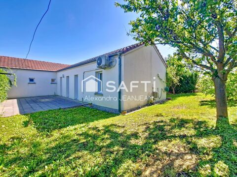   Maison en rez-de-jardin de plain pied avec garage Maison - 4 pi�ce(s) - 105 m�