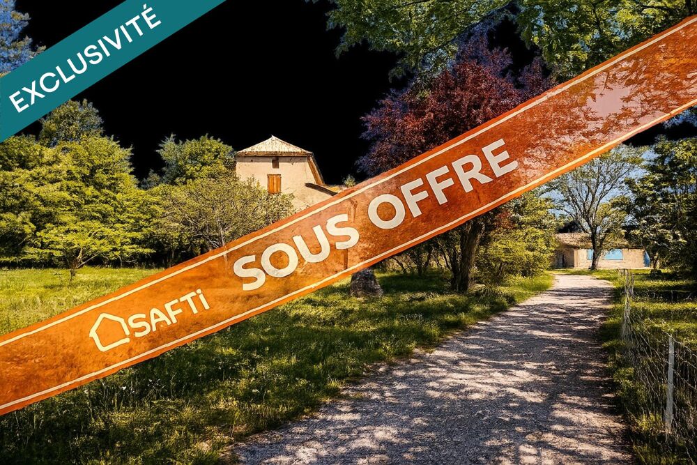 Exclusivité  Authentique propriété ancienne sur plus de 2,3 hectares