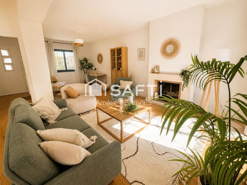 Maison familiale  Parc Bordelais  5 chambres  Caudéran