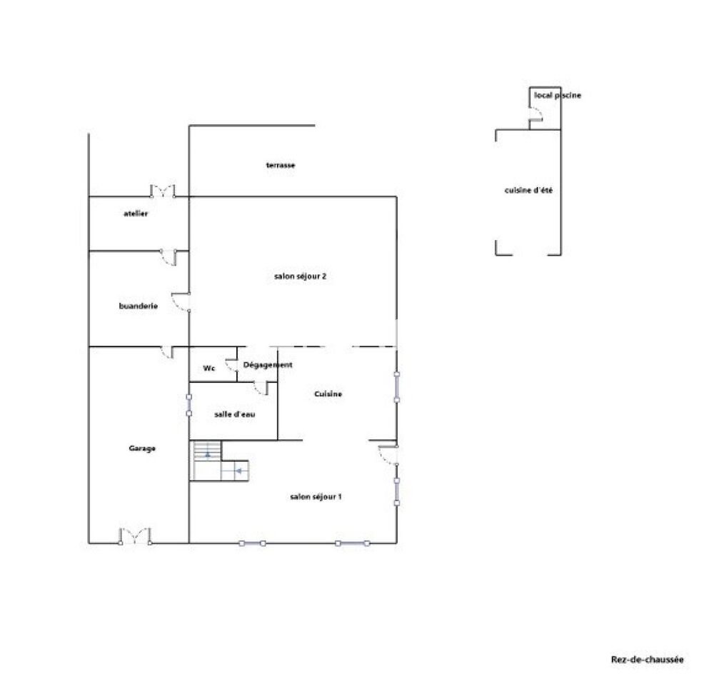 Vente Maison Maison de 213 m², dépendances, garage et piscine sur une parcelle de 847 m² Mazères-sur-salat