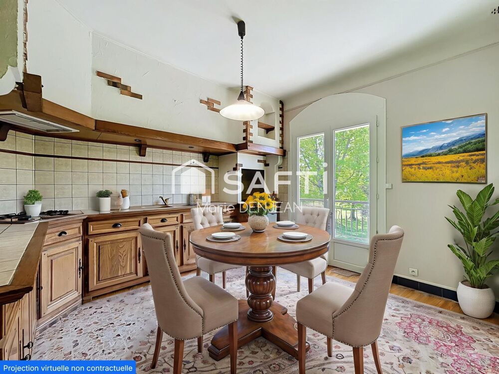 Vente Maison Propriété de 118 m² - Garage, parc paysager. Martres-tolosane