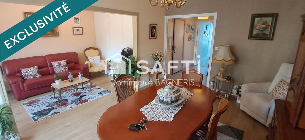 Vente Appartement Beau T4 d'env 85m²(78 m² carrez+ 7m² de balcon) Tarbes