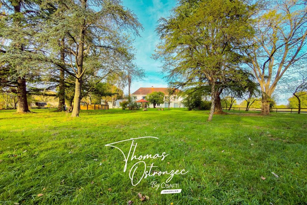 Demeure de charme 600m², 8 chambres sur 3 hectares