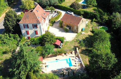   Superbe domaine avec 2 g�tes et 2 piscines Coux et Bigaroque Maison - 14 pi�ce(s) - 340 m�