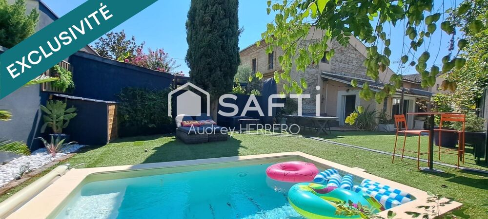 Vente Maison Maison toulousaine entièrement rénovée avec piscine – Launaguet (31140) Launaguet