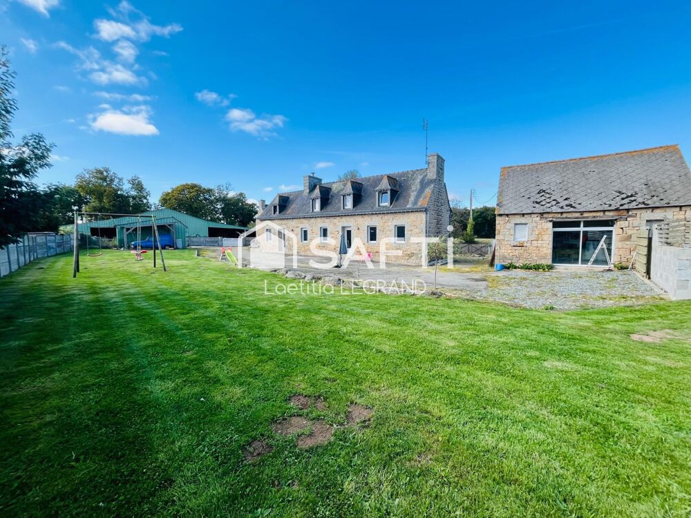 Longère en campagne Côtes d' Armor entre Guingamp et Lannion