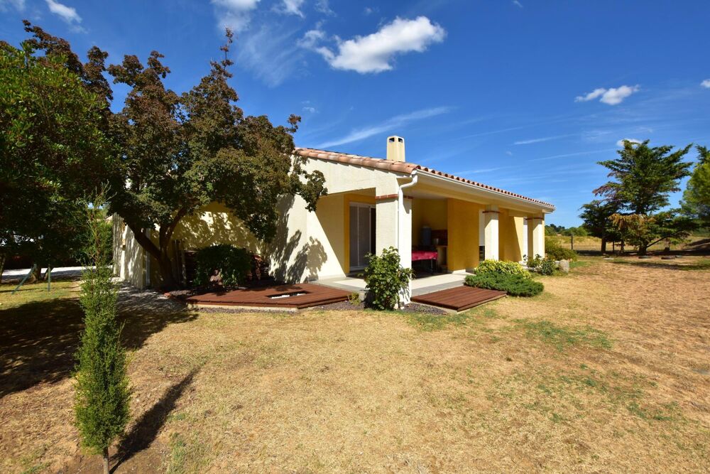 Vente Maison Villa plain-pied,155m² habitables, jardin, garage, piscine Carcassonne