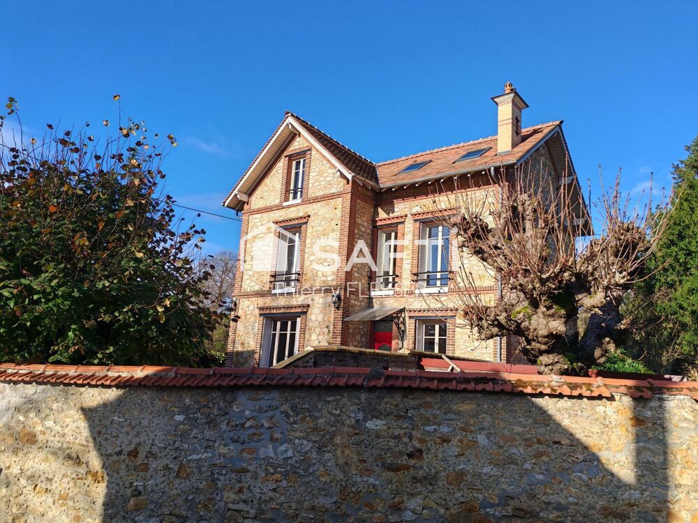 Belle maison en meulière à Bessancourt  4 chambres  112 m²  Grand terrain  Proche gare & écoles