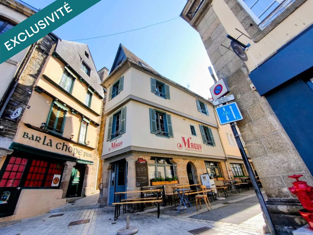   Murs commerciaux loués – Centre historique de Morlaix 