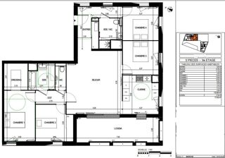  Appartement � vendre 5 pi�ces 112 m�