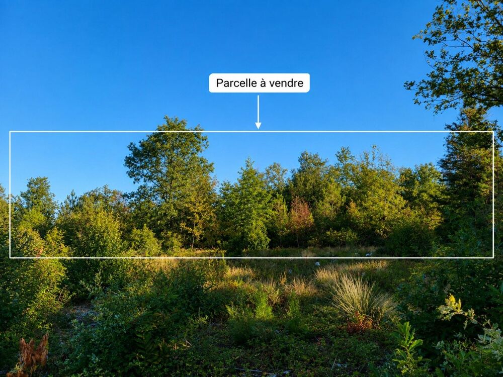 Vente Terrain Parcelle boisée 9 990 m² – Chênes, Châtaigniers – Billio Billio