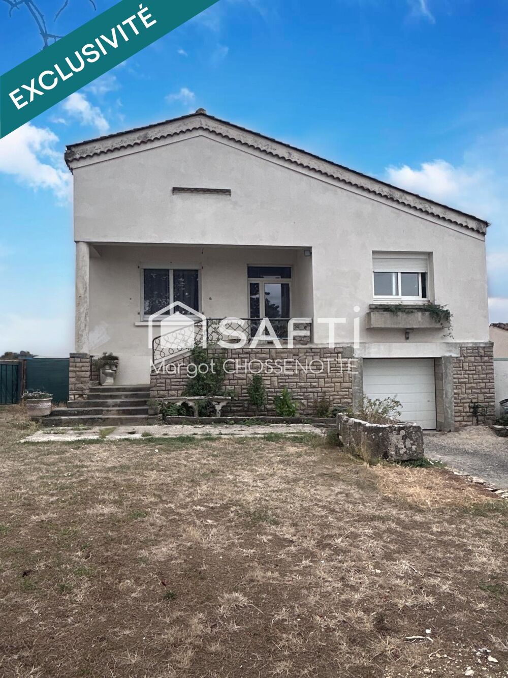 Maison familiale 4 chambres sur 3 niveaux