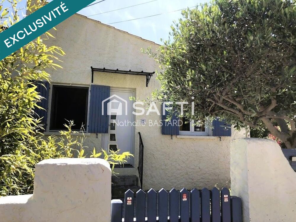 Vente Maison Villa T5 de plain pied avec jardin, piscine et grand garage Chateauneuf-les-martigues