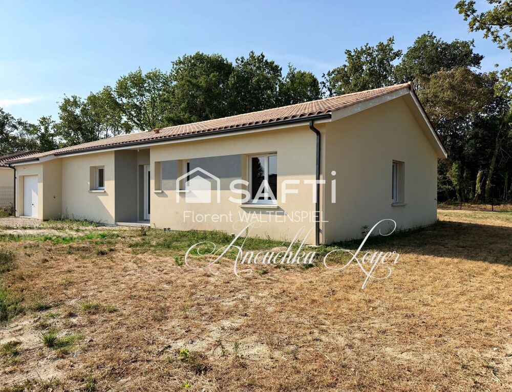 Maison contemporaine de 2025 avec garage