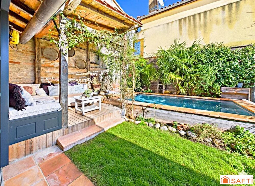 Vente Maison Magnifique Maison de Ville T6 195m2 avec Local professionnel, jardin et piscine!!! Labege