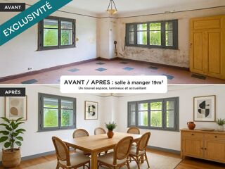 Vente Maison MAISON 233m² À RÉNOVER  SUR PARCELLE DE 2300m² Moncel-sur-seille