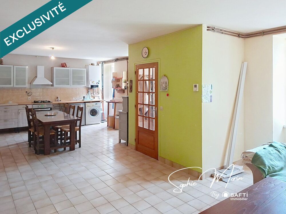 Maison en pierre de 95 m² avec fort potentiel  Le Ponthou