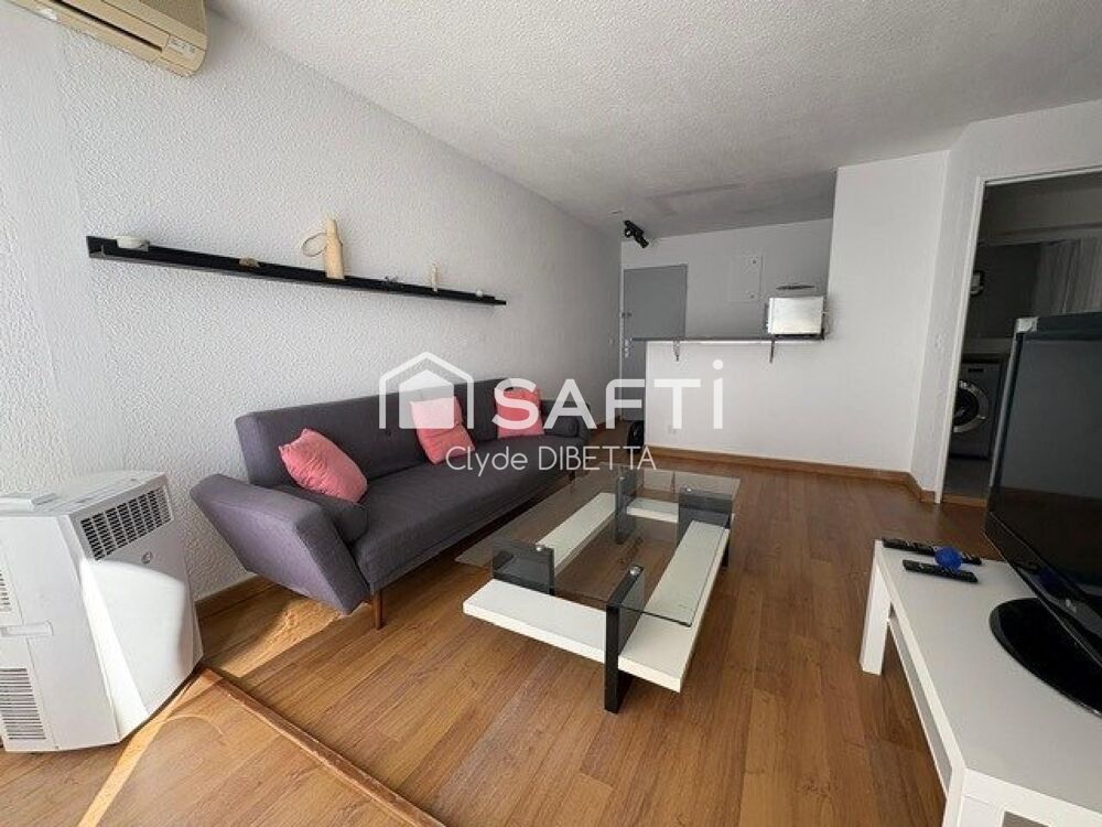 Proche du Seaquarium et des plages du Grau-du-Roi, découvrez cet appartement idéalement situé.