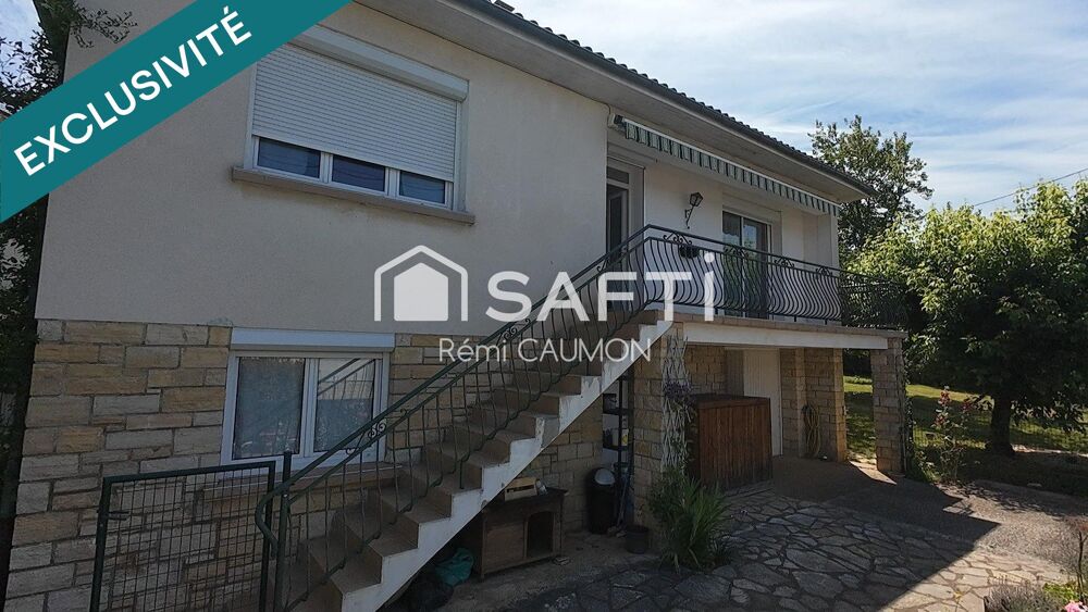 Vente Maison Maison 6 pièces quartier calme Luzech