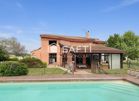   COUP DE C�UR � Villa d'Architecte avec Piscine & Vue Pyr�n�es Maison - 7 pi�ce(s) - 230 m�